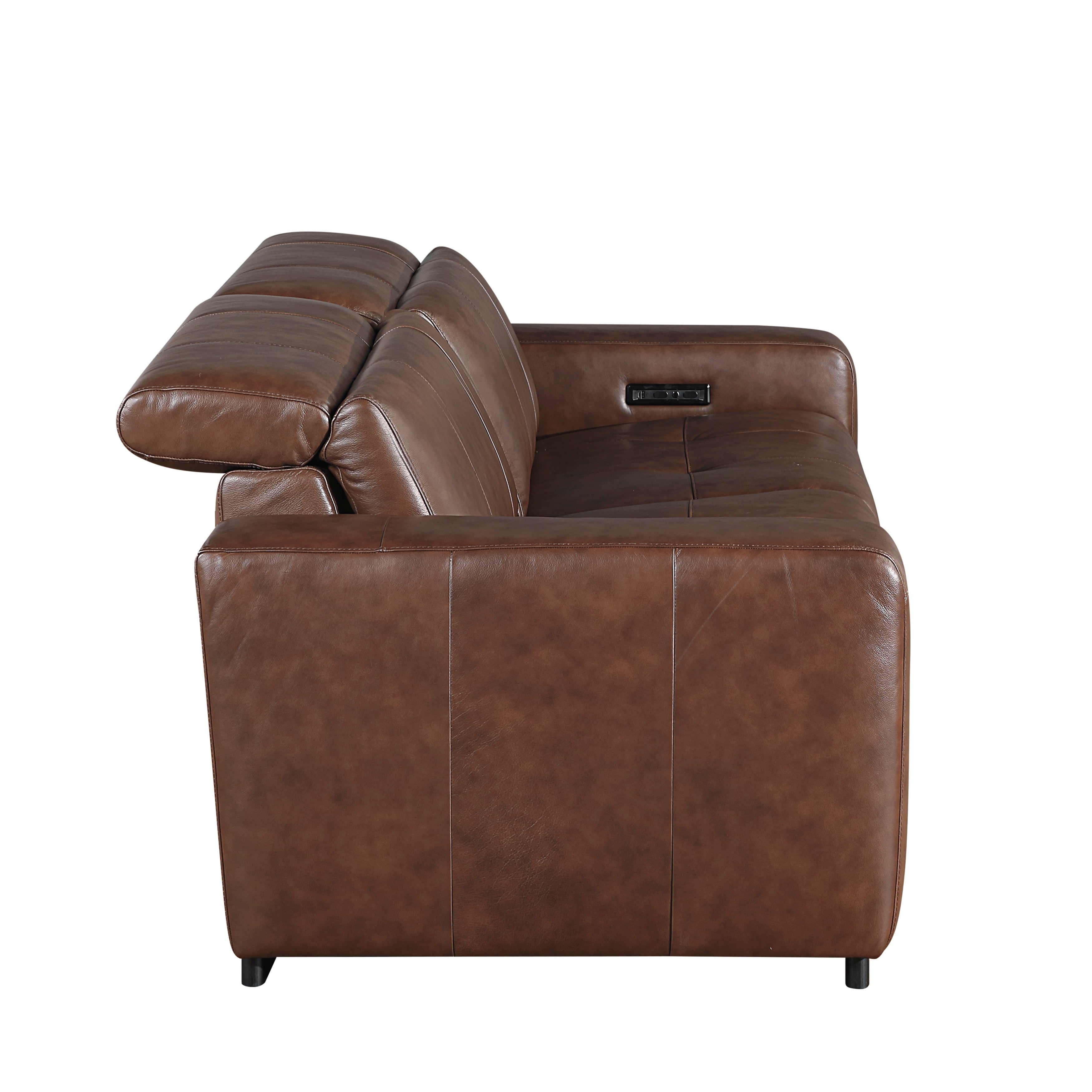 9790BRW-2PWH* (2)Power Double Reclining Love Seat with Power Headrests and Charging Ports - 9790BRW-2PWH*