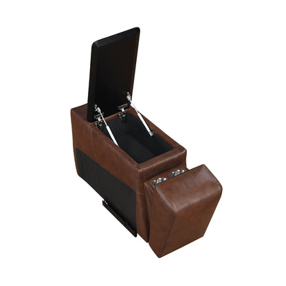 9790BRW*6LRRRPWH (6)6-Piece Modular Power Reclining Sectional with Power Headrests and Charging Ports - 9790BRW*6LRRRPWH