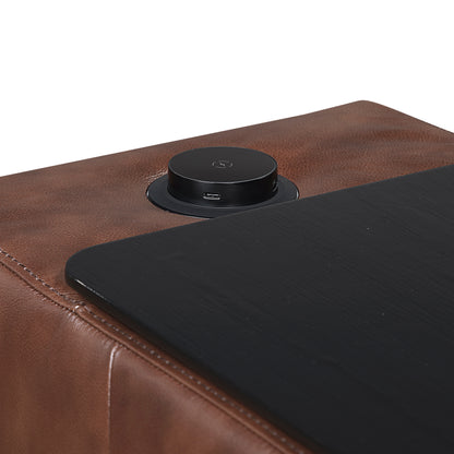 9790BRW*6LRRRPWH (6)6-Piece Modular Power Reclining Sectional with Power Headrests and Charging Ports - 9790BRW*6LRRRPWH