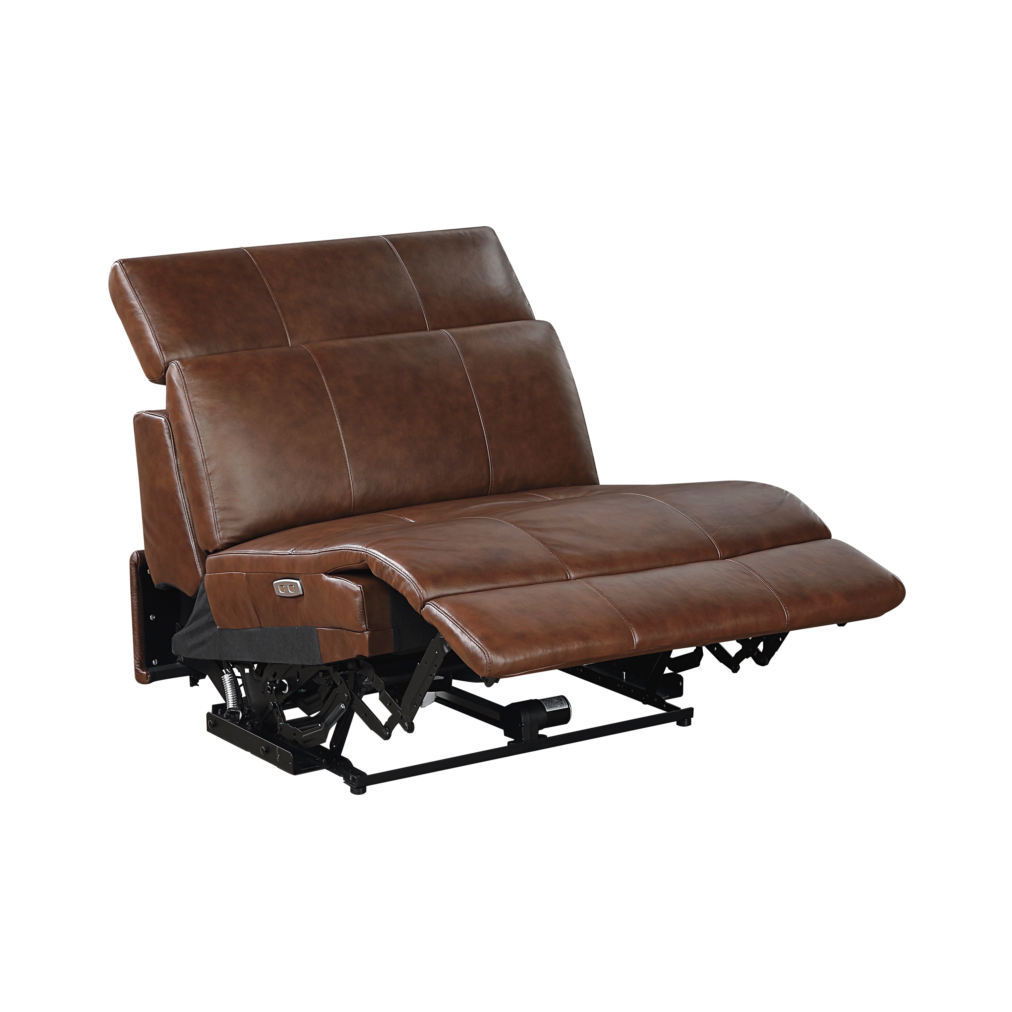 9790BRW*7LRRRPWH (7)7-Piece Modular Power Reclining Sectional with Power Headrests and Charging Ports - 9790BRW*7LRRRPWH