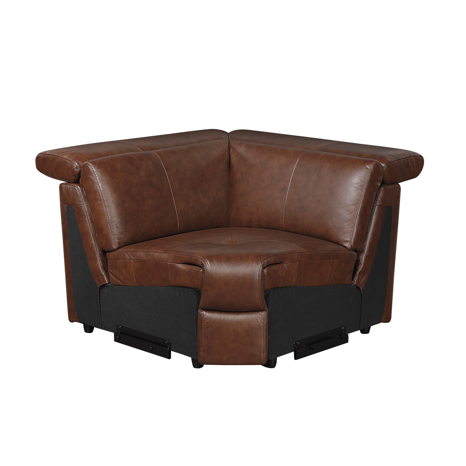 9790BRW*7LRRRPWH (7)7-Piece Modular Power Reclining Sectional with Power Headrests and Charging Ports - 9790BRW*7LRRRPWH