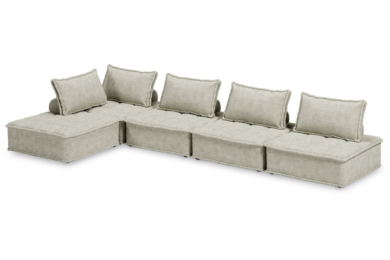 Bales Taupe 5-Piece Modular Seating -  Ashley - Luna Furniture