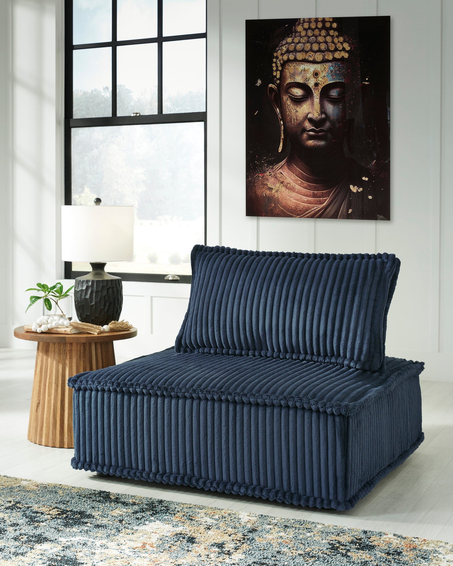 Bales Navy 5-Piece Modular Seating from Ashley - Luna Furniture