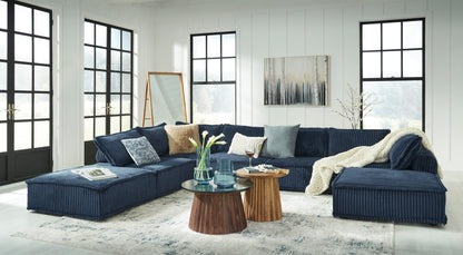 Bales Navy 7-Piece Modular Seating from Ashley - Luna Furniture