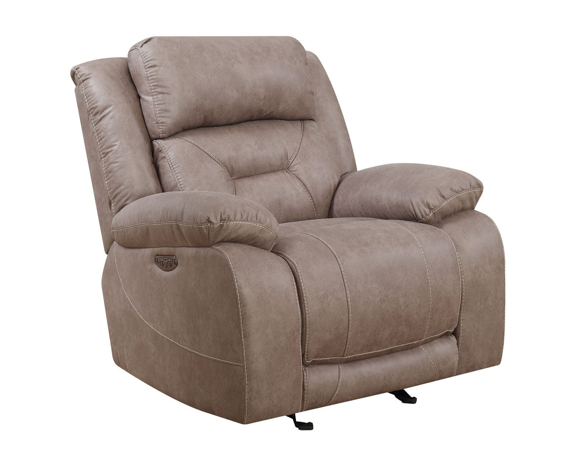 Aria Desert Sand Dual-Power Recliner