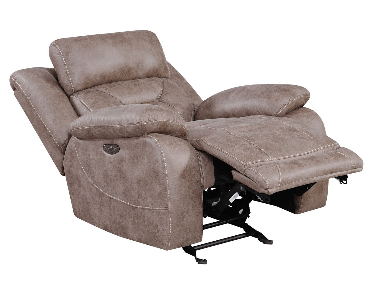 Aria Desert Sand Dual-Power Recliner