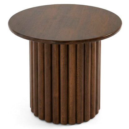 Merlin Walnut End Table