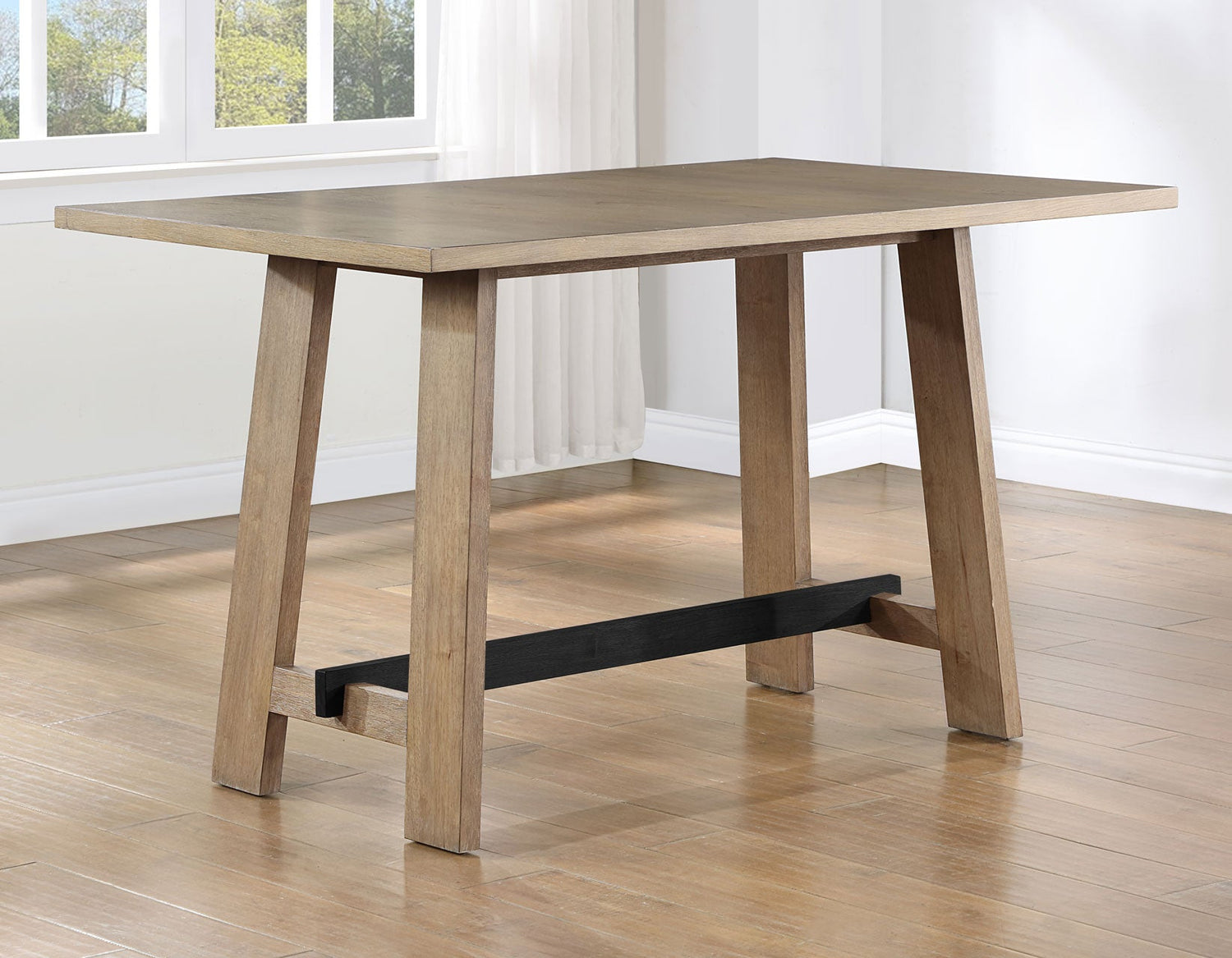 Aubrey Driftwood Counter Height Dining Set