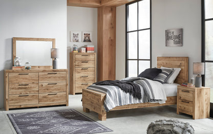 Hyanna Tan Brown Youth Panel Bedroom Set from Ashley - Luna Furniture