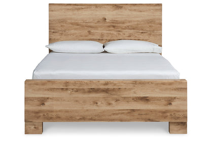 Hyanna Tan Brown Panel Bedroom Set from Ashley - Luna Furniture