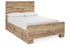 Hyanna Tan Brown Full Panel Bed with 2 Side Storage -  Ashley - Luna Furniture