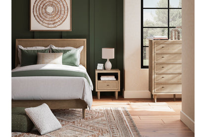 Cielden Two-tone Queen Platform Bed -  Ashley - Luna Furniture