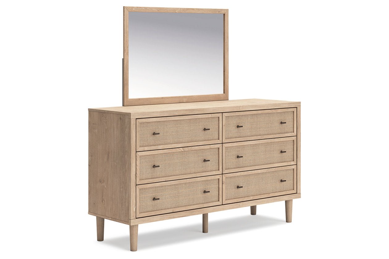 Cielden Two-tone Dresser and Mirror -  Ashley - Luna Furniture