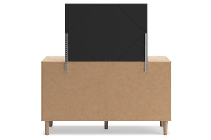 Cielden Two-tone Dresser and Mirror -  Ashley - Luna Furniture