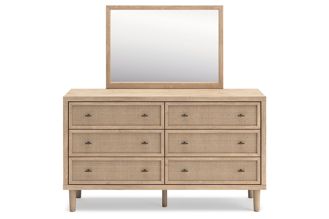 Cielden Two-tone Dresser and Mirror -  Ashley - Luna Furniture