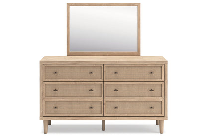 Cielden Two-tone Dresser and Mirror -  Ashley - Luna Furniture