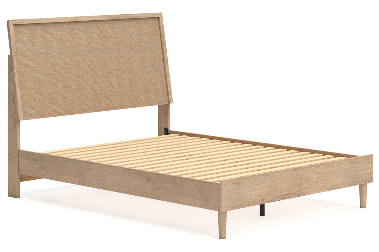 Cielden Two-tone Queen Platform Bed -  Ashley - Luna Furniture