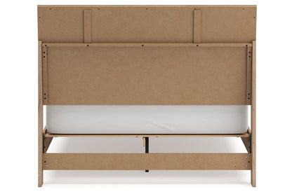 Cielden Two-tone Queen Platform Bed -  Ashley - Luna Furniture