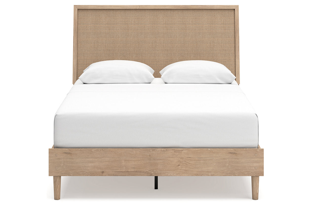 Cielden Two-tone Queen Platform Bed -  Ashley - Luna Furniture