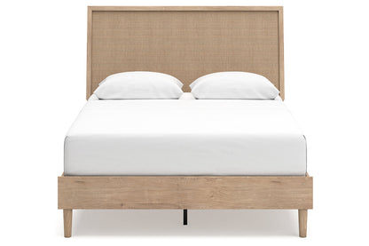Cielden Two-tone Queen Platform Bed -  Ashley - Luna Furniture