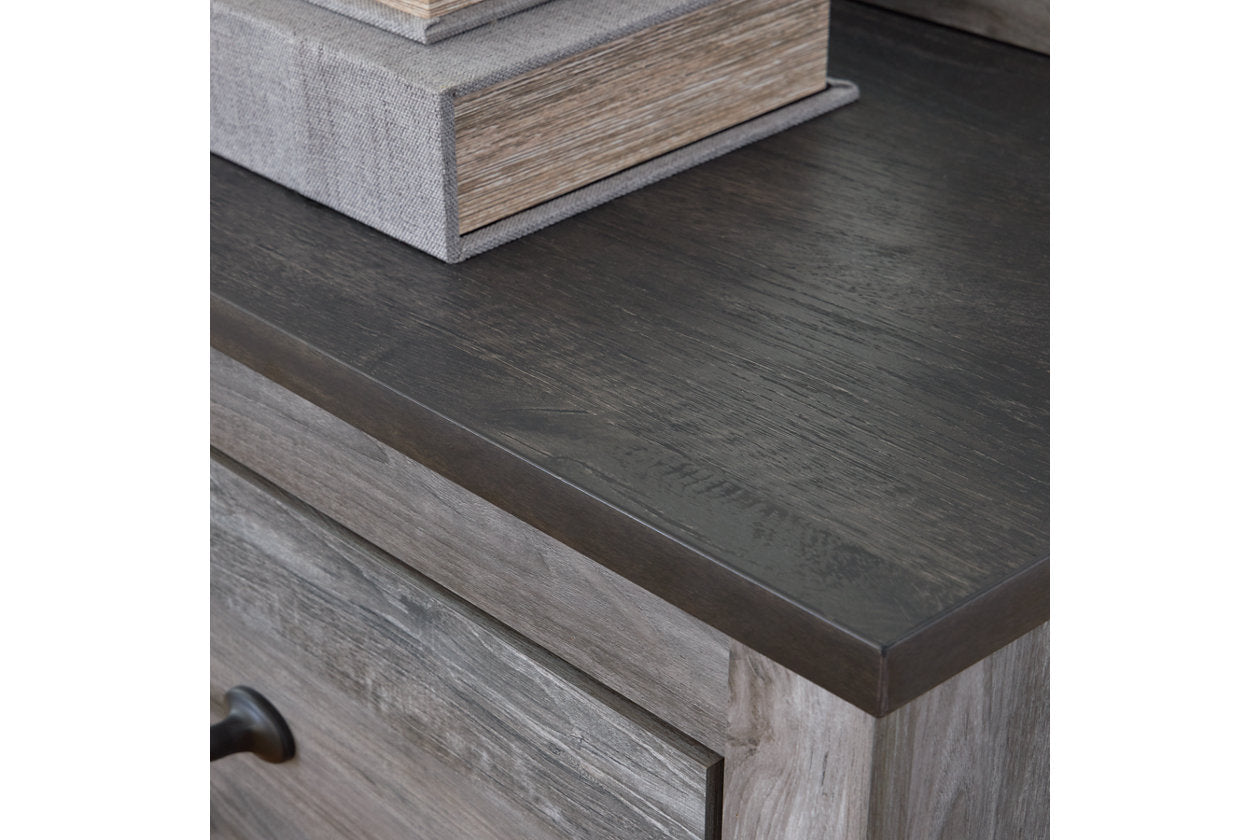 Bronyan Dark Gray Dresser and Mirror -  Ashley - Luna Furniture