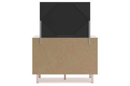 Wistenpine Blush Dresser and Mirror -  Ashley - Luna Furniture