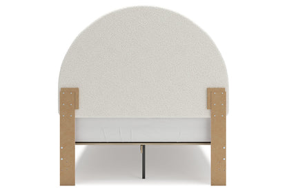 Wistenpine Blush Full Upholstered Panel Bed -  Ashley - Luna Furniture