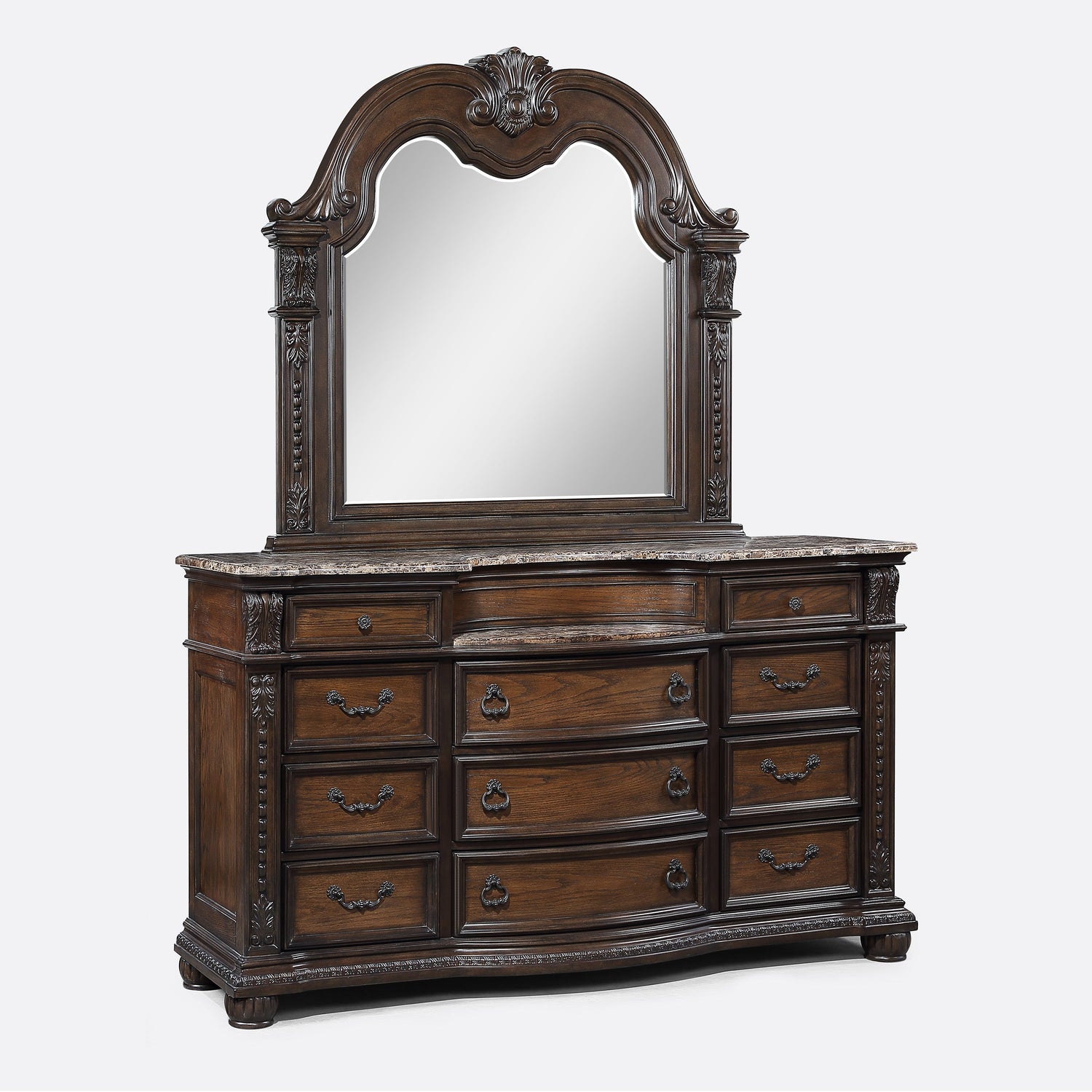 Stanley Coffee Brown Bedroom Set from Crown Mark - Luna Furniture