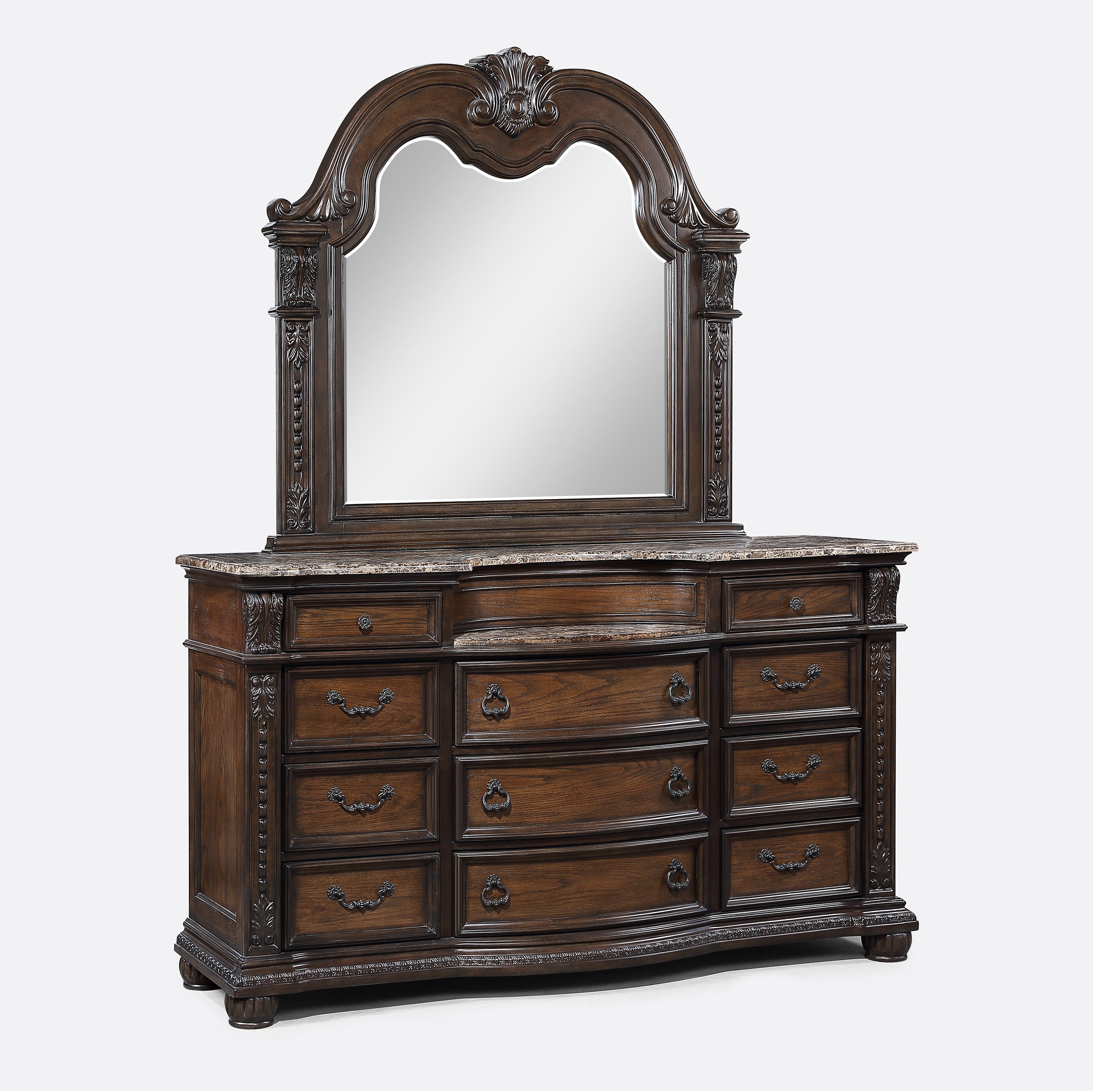 Stanley Coffee Brown Bedroom Set from Crown Mark - Luna Furniture