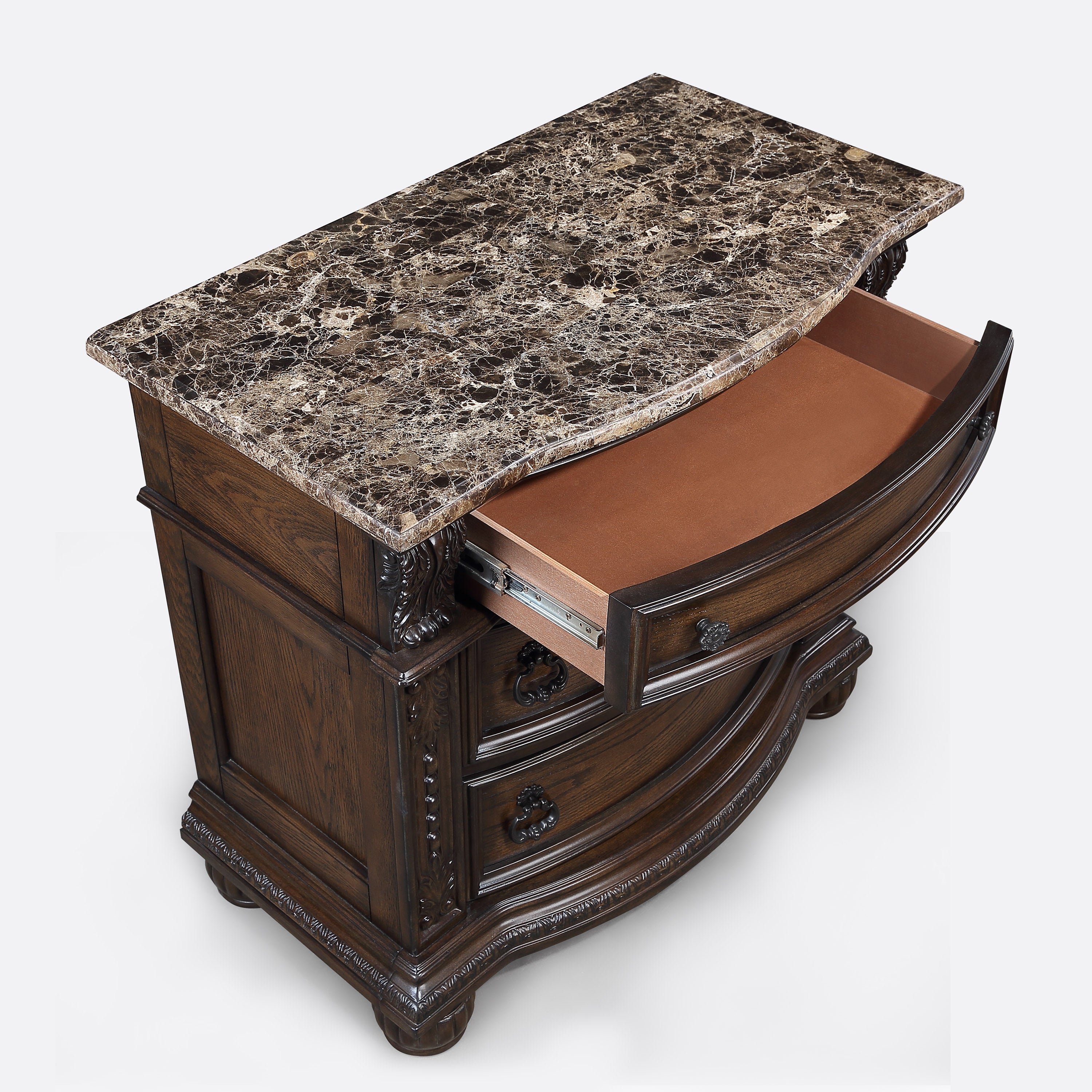 Stanley Coffee Brown Bedroom Set from Crown Mark - Luna Furniture