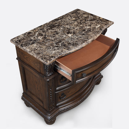 Stanley Coffee Brown Bedroom Set from Crown Mark - Luna Furniture