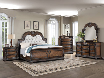 Stanley Coffee Brown Bedroom Set from Crown Mark - Luna Furniture