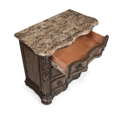 Ludwig Brown Nightstand from Crown Mark - Luna Furniture