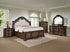 Ludwig Brown King Upholstered Panel Bed from Crown Mark - Luna Furniture