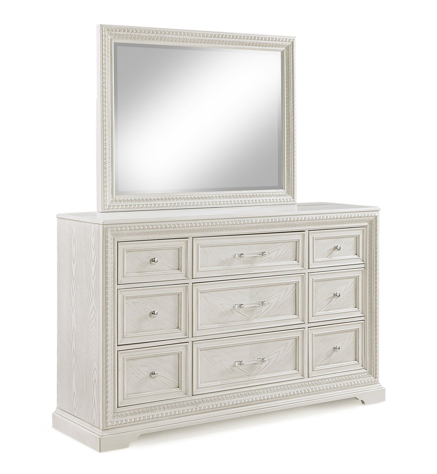 Alexandria Whitewash Panel Bedroom Set from Crown Mark - Luna Furniture