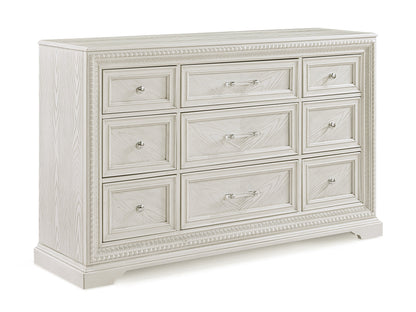 Alexandria Whitewash Panel Bedroom Set from Crown Mark - Luna Furniture