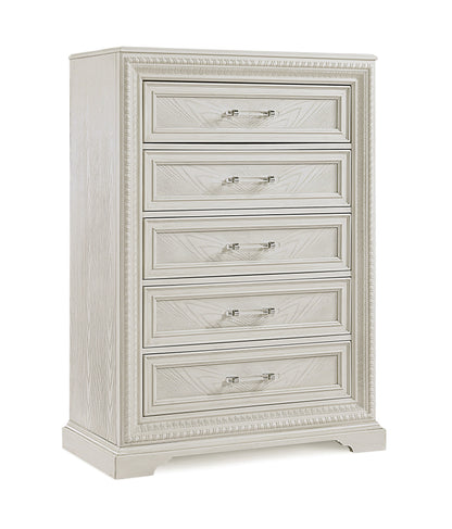 Alexandria Whitewash Panel Bedroom Set from Crown Mark - Luna Furniture