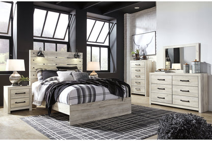 Cambeck Whitewash Dresser and Mirror -  Ashley - Luna Furniture