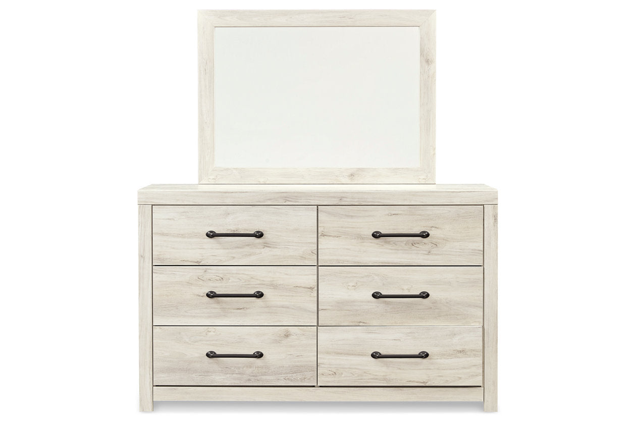Cambeck Whitewash Dresser and Mirror -  Ashley - Luna Furniture