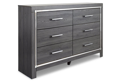 Lodanna Gray Dresser and Mirror -  Ashley - Luna Furniture
