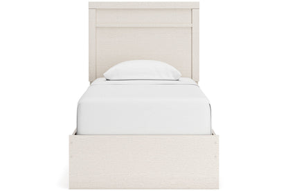 Stelsie White Twin Panel Bed -  Ashley - Luna Furniture