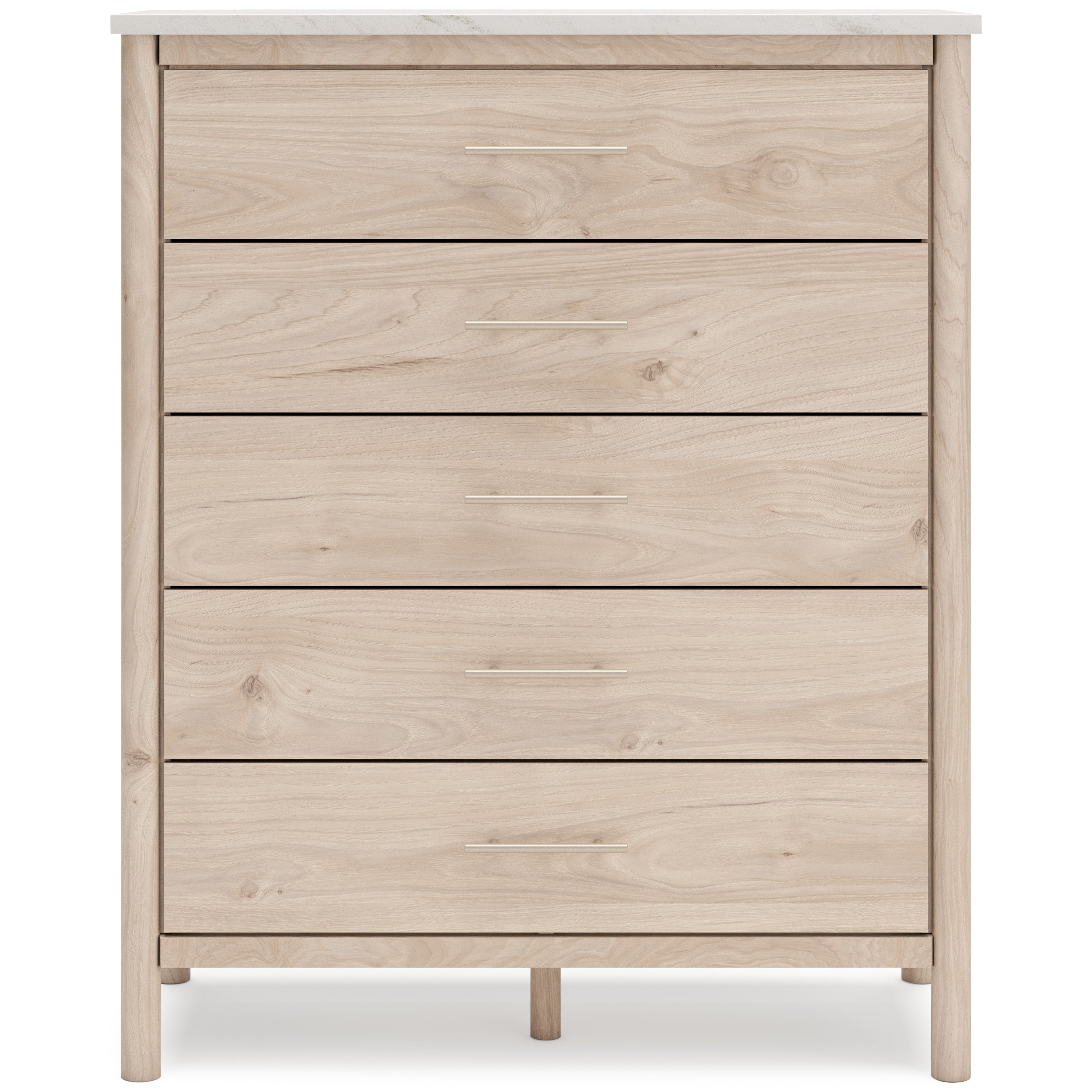 Cadmori Two-tone Upholstered Panel Bedroom Set from Ashley - Luna Furniture