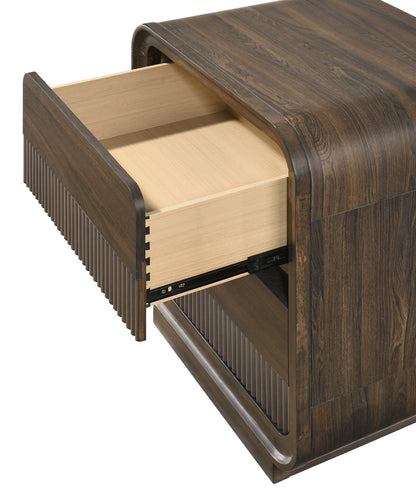 Kinkaid Warm Wood Bedroom Set from Crown Mark - Luna Furniture