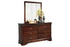 Alisdair Reddish Brown Dresser and Mirror -  Ashley - Luna Furniture