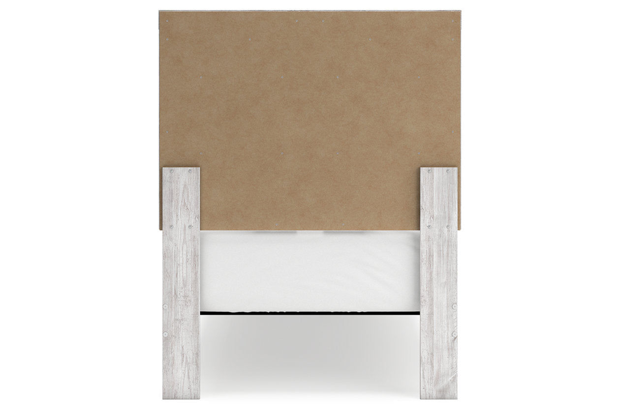 Cayboni Whitewash Twin Panel Bed -  Ashley - Luna Furniture