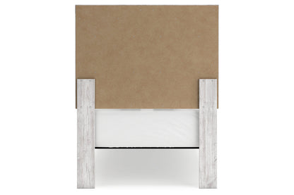 Cayboni Whitewash Twin Panel Bed -  Ashley - Luna Furniture