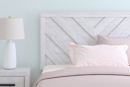 Cayboni Whitewash Full Panel Bed -  Ashley - Luna Furniture