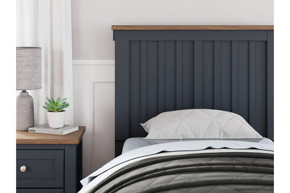 Landocken Brown/Blue Youth Panel Bedroom Set from Ashley - Luna Furniture