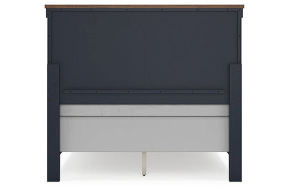 Landocken Brown/Blue Youth Panel Bedroom Set from Ashley - Luna Furniture