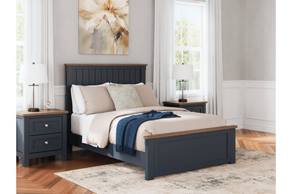 Landocken Brown/Blue Youth Panel Bedroom Set from Ashley - Luna Furniture